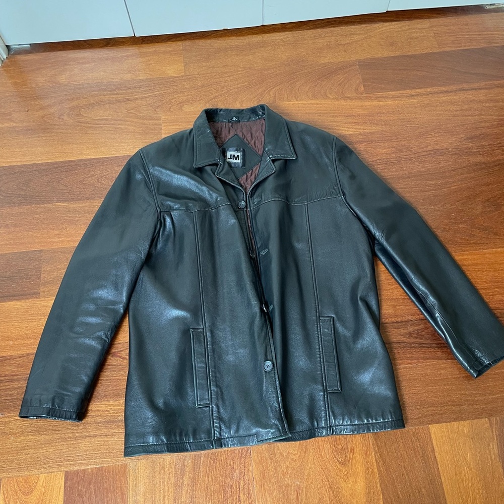 Men’s Black Leather Jacket